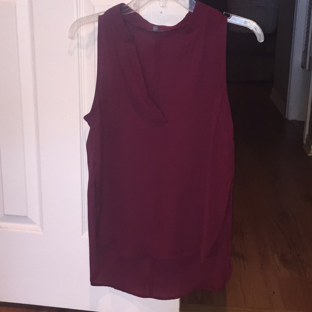 Maroon Tank